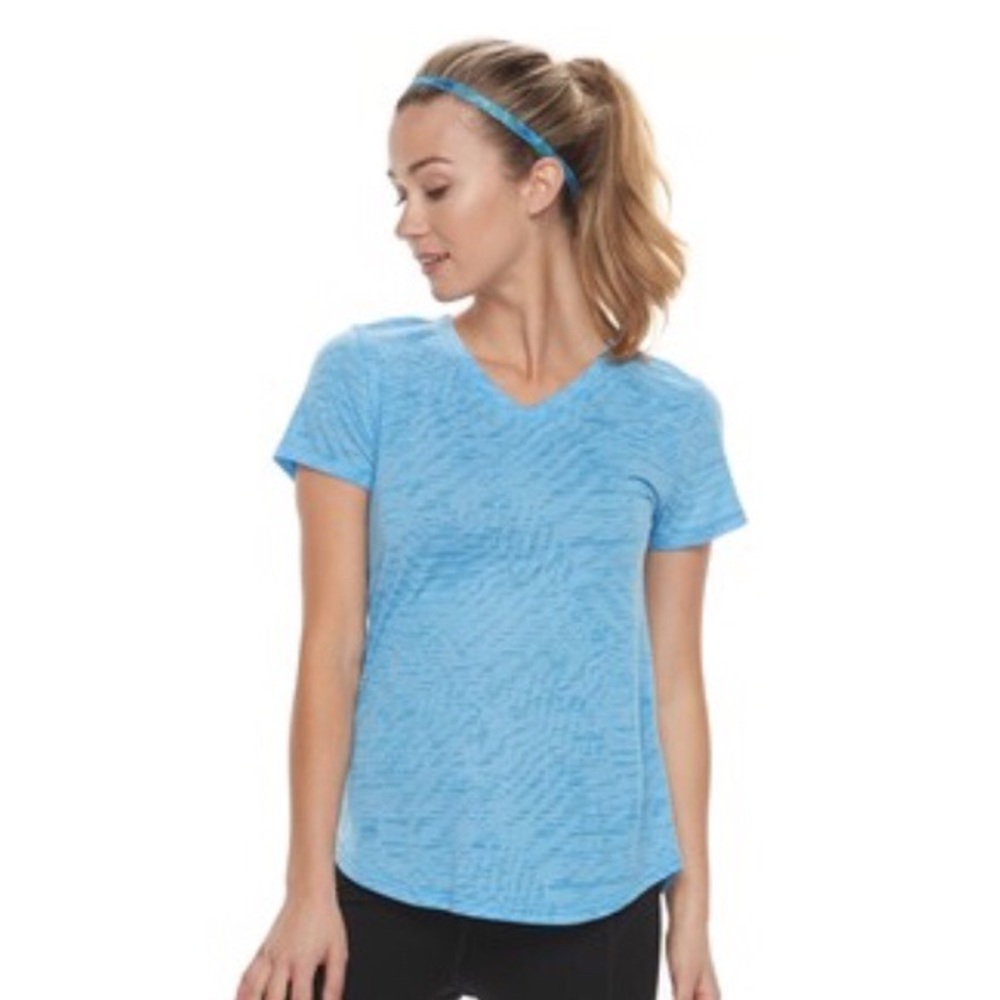 NWT-Tek Gear Blue Short Sleeve Tee